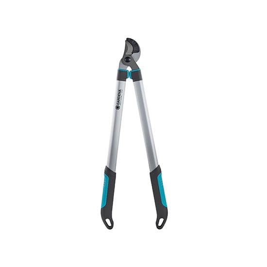 Gardena EasyCut 680 A anvil lopper with gray shafts and teal grips
