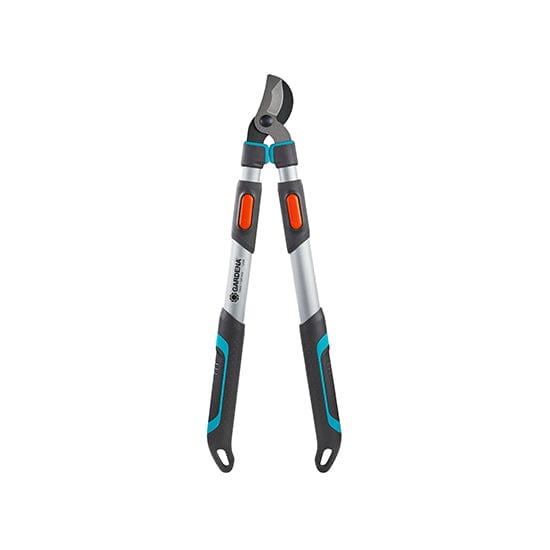 Gardena TeleCut 650-900 B telescopic lopper with gray and teal handles
