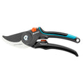 Gardena B/M bypass pruners with black and teal handles